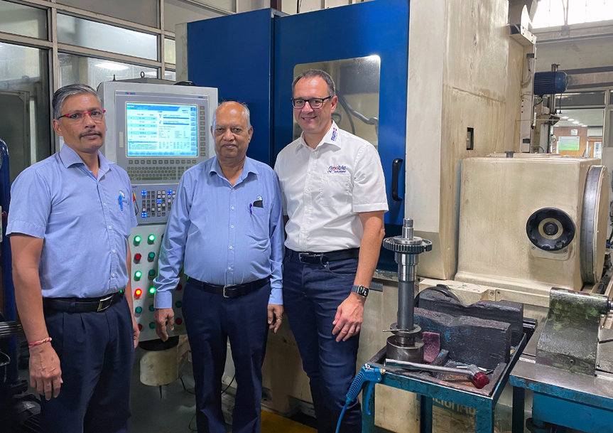 Renowned Indian gear manufacturer chooses NUM for CNC grinding machine upgrade project